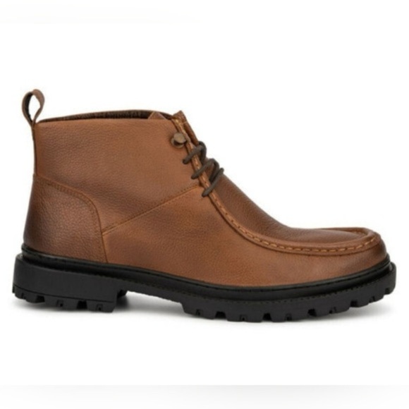 Reserved Footwear Positron Men's Leather Chukka Boots In Brown Size 10.5